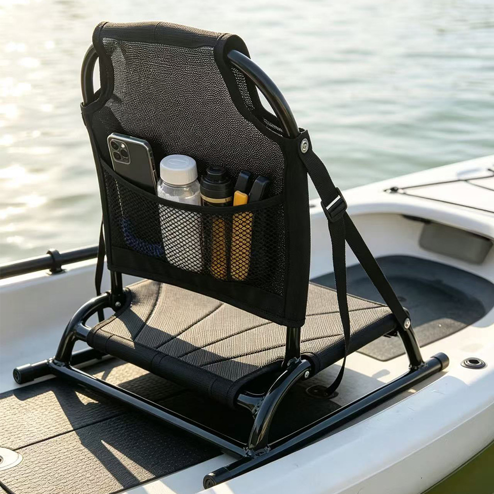 Fishing Kayak Paddle - Алюминиевая портативная подушка-спинка для каяка, SUP-борда,