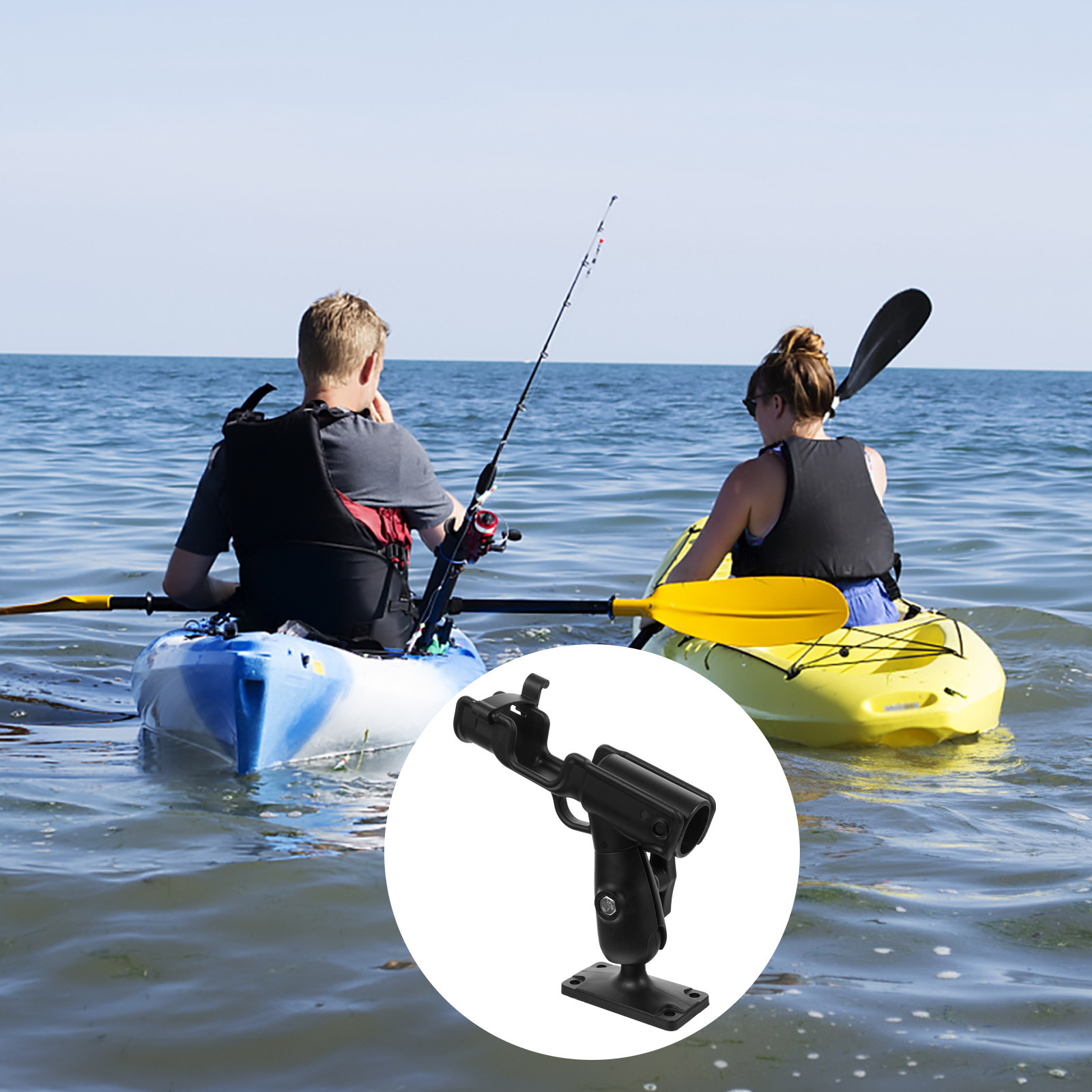 Держатель для удочки на каяк,  – обзор и цена Fishing Kayak Rod Holder