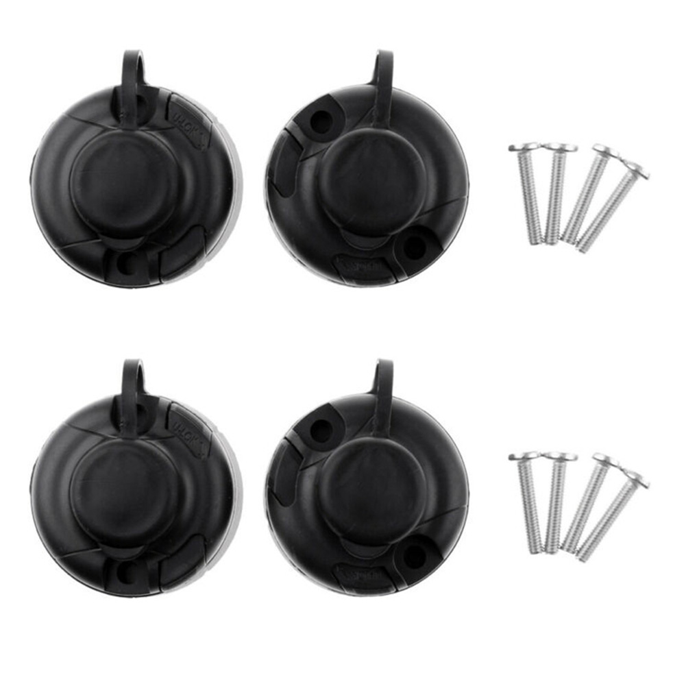 Комплект из 4 черных держателе – обзор и цена Fishing Kayak Rod Holder